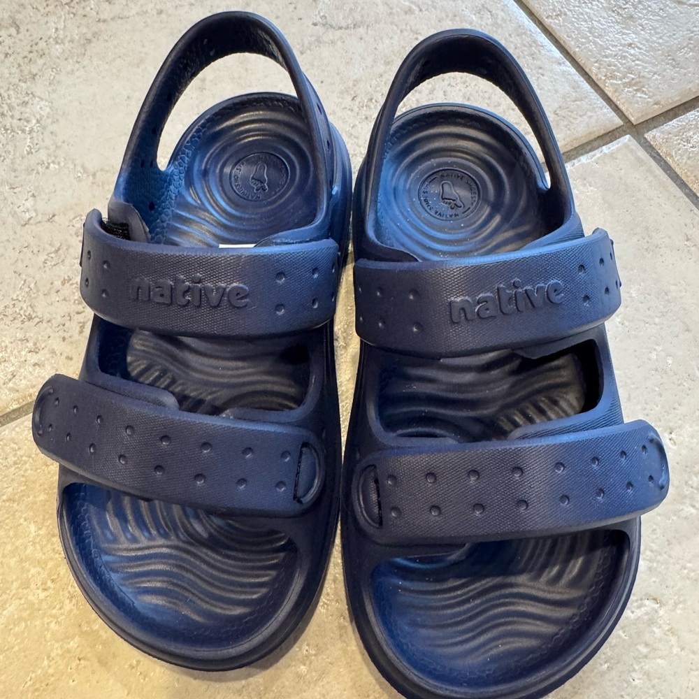 Native Kids Blue Sandals